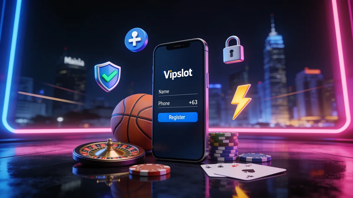 How to Register at vipslot for players in the Philippines